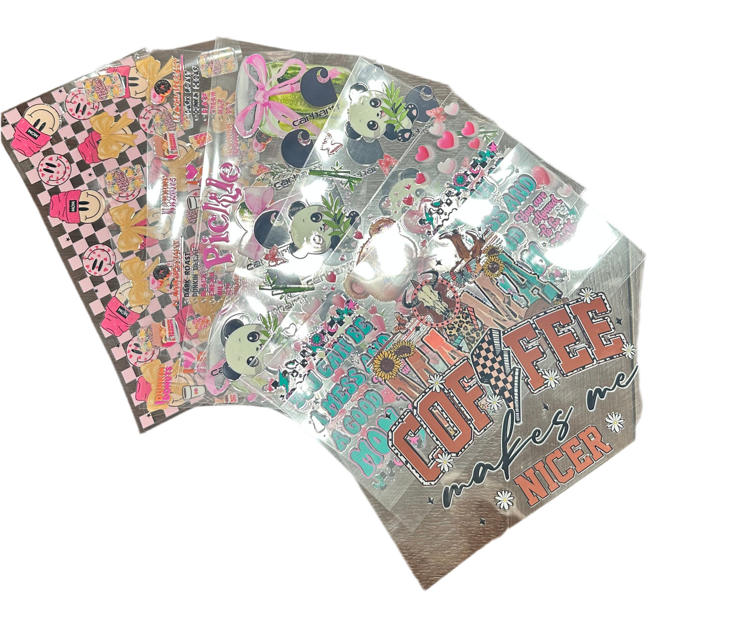 UV DTF Cup wrap mystery bundle