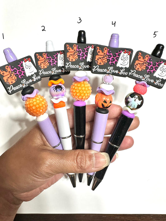 Peace.Love.Boo Focal Pens