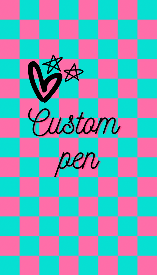 Custom Pen Listing
