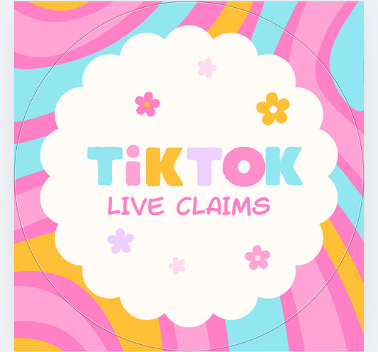 TikTok Live Claim Checkout
